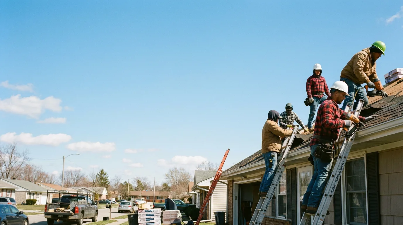 Roofing in Forest, IN near me